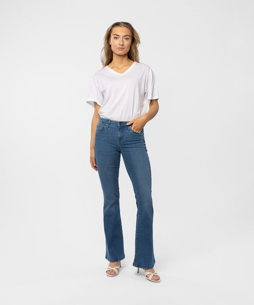The Maria Jean - Mid Vintage Blue