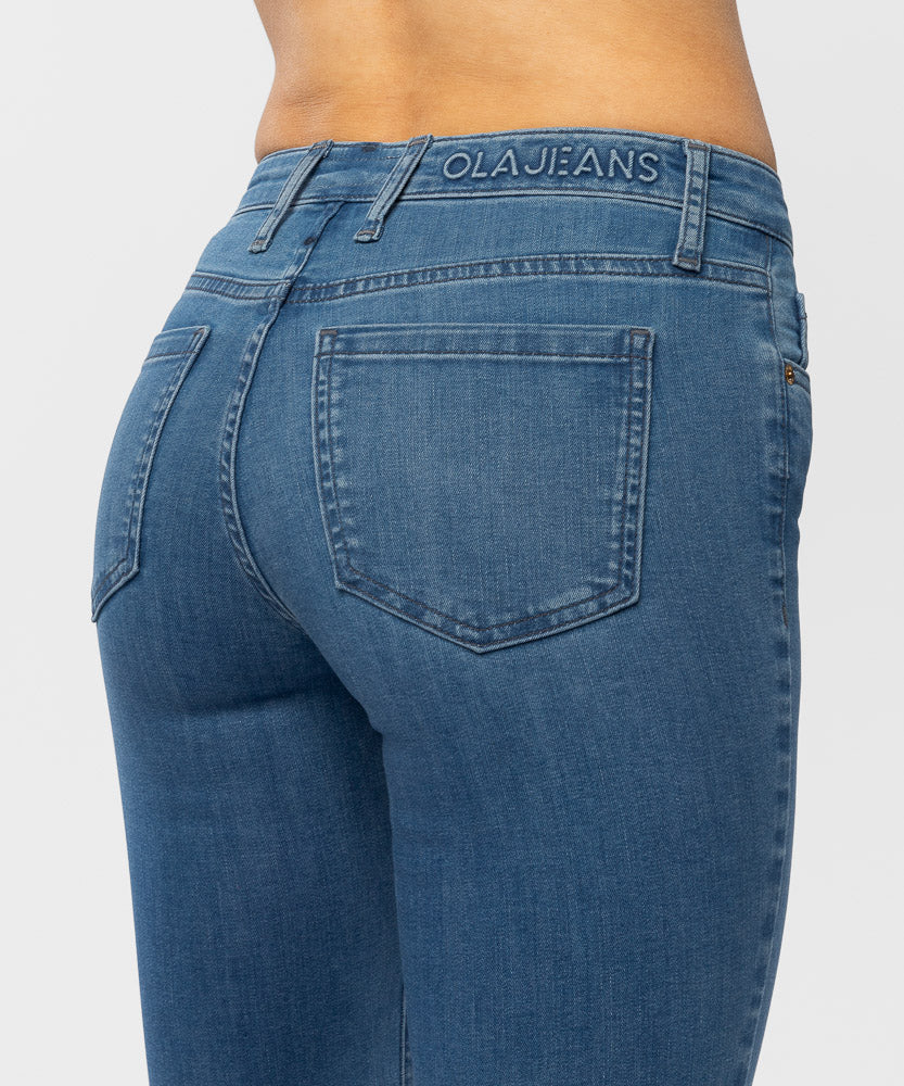 The Maria Jean - Mid Vintage Blue