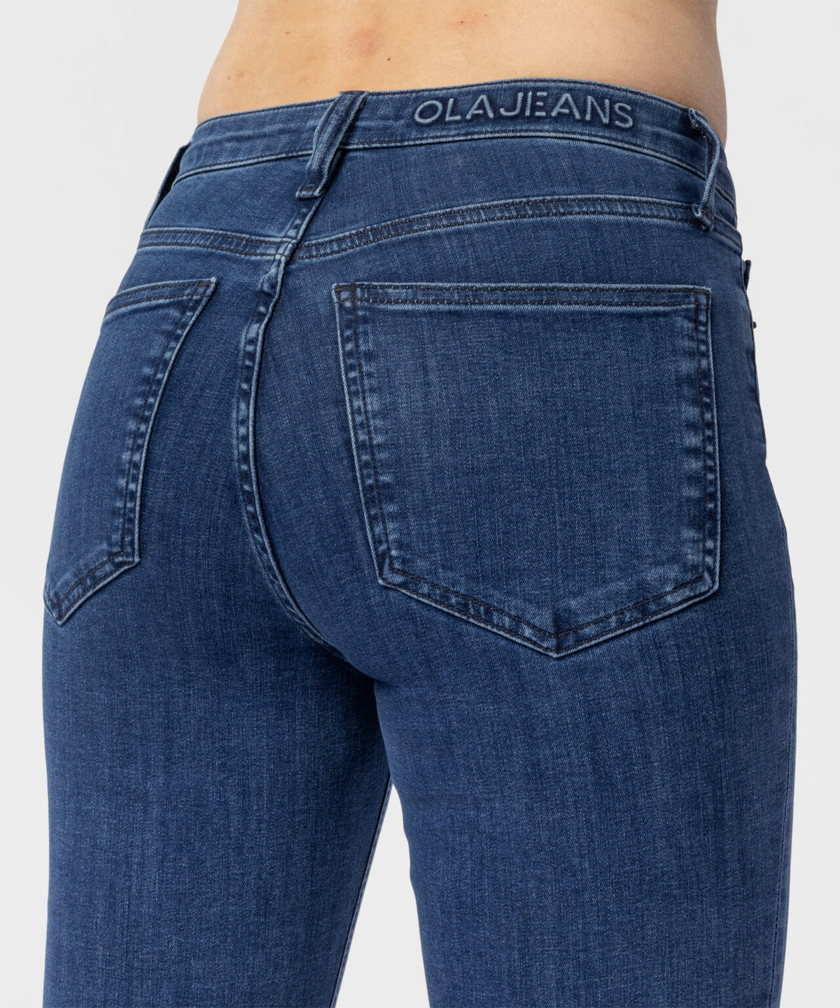 The Merethe Jean - Royal Indigo Blue