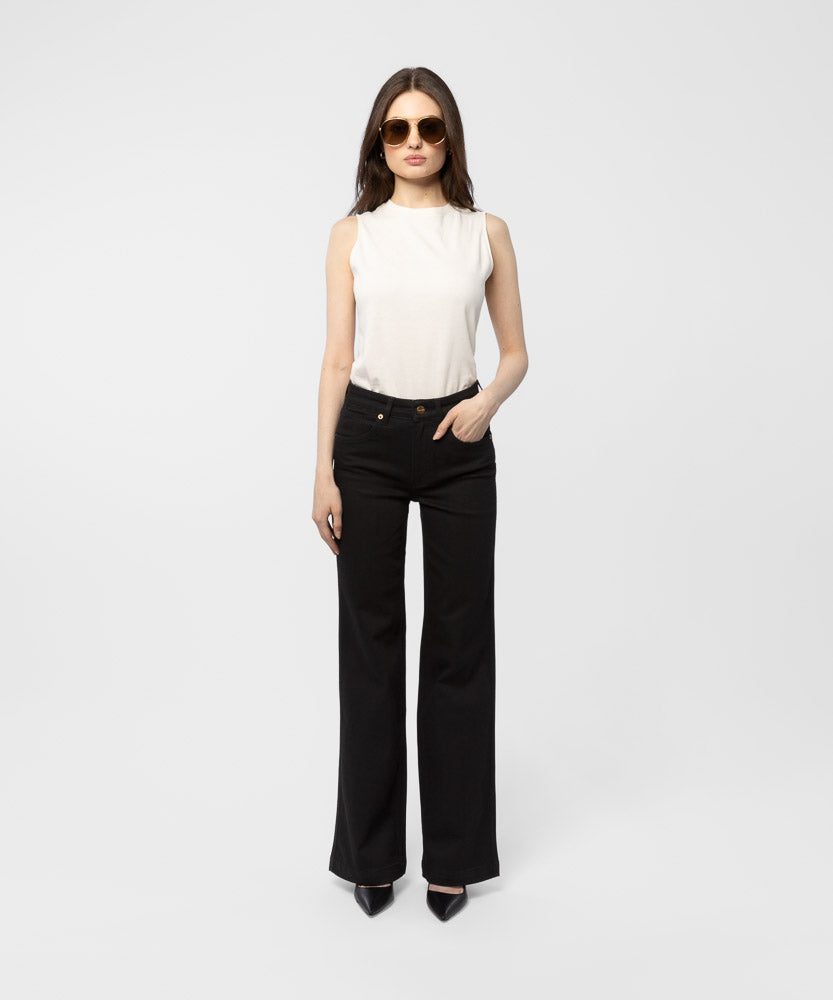 The Victoria Jean - Denim Black